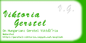 viktoria gerstel business card